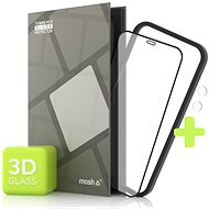 Ochranné sklo Tempered Glass Protector pro iPhone 12 Mini, 3D Case Friendly, Černé + sklo na kameru