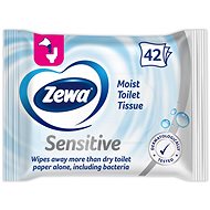 Vlhčený toaletní papír ZEWA Sensitive vlhčený toaletní papír (42 ks) - Vlhčený toaletní papír