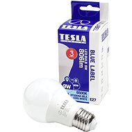 TESLA LED BULB E27, 9W, 806lm, 6500K studená bílá - LED žárovka
