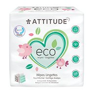 ATTITUDE Wipes without fragrance (3 x 72 pcs) - Eco Wet Napkins