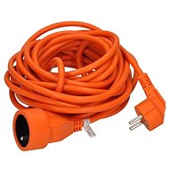 Prodlužovací kabel Solight Prodlužovací kabel, 1 zásuvka, oranžová, 10m - Prodlužovací kabel