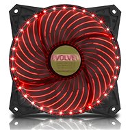 Ventilátor do PC EVOLVEO 12L2RD LED 120mm červený  