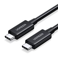 Datový kabel UGREEN USB4 Type-C Male to Type-C Male 5A Cable 0.8m Black