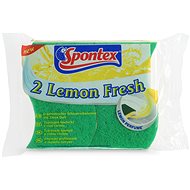 Houbička na nádobí SPONTEX Lemon Fresh houbička na nádobí 2 ks
