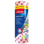 VILEDA Light & Soft univerzální utěrka 40 ks - Utěrka