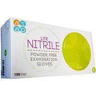 ASAP Nitrilové rukavice bez pudru 100 ks S - Jednorázové rukavice