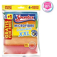 SPONTEX Microfibre Economic XXL 38 × 40 cm (5 ks) - Hadřík