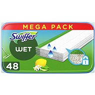SWIFFER Sweeper Wet Citrus Fresh čistící ubrousky 48 ks - Náhradní mop