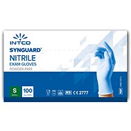 INTCO Jednorázové vyšetřovací nitrilové rukavice (nesterilní, , nepudrované) (Velikost S) - Jednorázové rukavice
