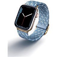 Uniq Aspen Designer Edition řemínek pro Apple Watch 41/40/38mm modrý