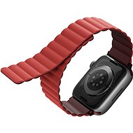 Uniq Revix Reversible Magnetic řemínek pro Apple Watch 41/40/38MM vínový/korálový