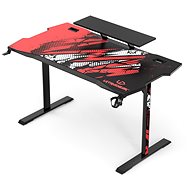 ULTRADESK Atomic černo-červený - Herní stůl