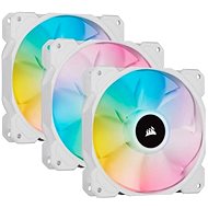 Corsair iCUE SP120 RGB ELITE Triple Pack White + Lightning Node Core - Ventilátor do PC