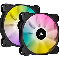 Corsair iCUE SP140 RGB ELITE Dual Pack Black + Lightning Node Core - Ventilátor do PC