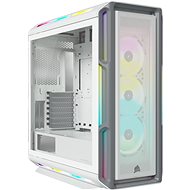 Corsair iCUE 5000T RGB Tempered Glass White - Počítačová skříň