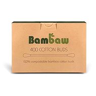 BAMBAW Cotton buds 400 pcs - Cotton Swabs 