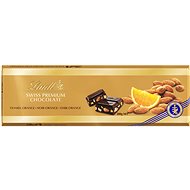 LINDT Gold Tablet Dark Orange Almonds 300 g - Čokoláda