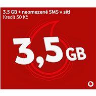 Vodafone datová karta - 1,2 GB dat