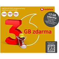 SIM karta Vodafone Zlatá karta - limitovaná edice "3GB zdarma"