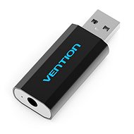 Vention USB External Sound Card Black - External Sound Card 