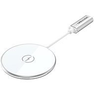 Vention Magnetic Wireless Charger 15W Ultra Thin 0.05m White + USB-C Cable 1m - Bezdrátová nabíječka