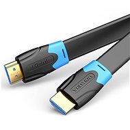 Vention Flat HDMI Cable 1m Black - Video kabel
