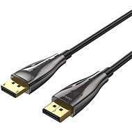 Video kabel Vention Optical DP 1.4 (Display Port) Cable 8K 30M Black Zinc Alloy Type - Video kabel