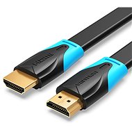 Vention Flat HDMI 1.4 Cable 5m Black - Video kabel