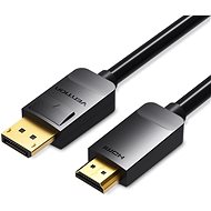 Video kabel Vention DisplayPort (DP) to HDMI Cable 3m Black