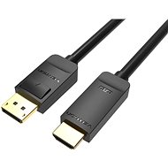 Vention 4K DisplayPort (DP) to HDMI Cable 1m Black - Video kabel