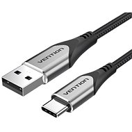 Datový kabel Vention Type-C (USB-C) <-> USB 2.0 Cable 3A Gray 0.5m Aluminum Alloy Type - Datový kabel