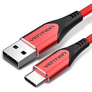 Datový kabel Vention Type-C (USB-C) <-> USB 2.0 Cable 3A Red 1m Aluminum Alloy Type