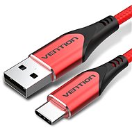 Datový kabel Vention Type-C (USB-C) <-> USB 2.0 Cable 3A Red 1.5m Aluminum Alloy Type