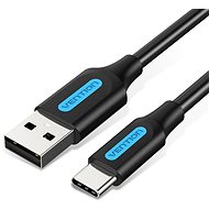 Vention Type-C (USB-C) <-> USB 2.0 Charge & Data Cable 0.25m Black - Datový kabel