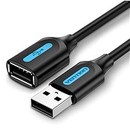 Vention USB 2.0 Male to USB Female Extension Cable 0.5M Black PVC Type