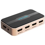 Vention 1 In 4 Out HDMI Splitter Black