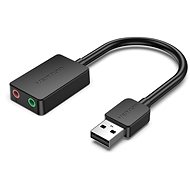 Vention 2-port USB External Sound Card 0.15M Black - Externí zvuková karta