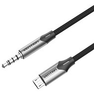 Vention Micro USB (M) to TRRS Jack 3.5mm (M) Audio Cable 2M Black - Audio kabel