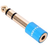 Redukce Vention 6.3mm Jack Male to 3.5mm Female Audio Adapter Blue