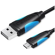 Vention USB2.0 -> microUSB Cable 3m Black - Datový kabel