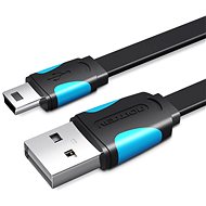 Datový kabel Vention USB2.0 -> miniUSB Cable 0.5m Black - Datový kabel