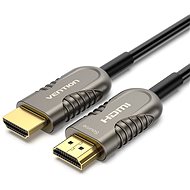 Vention Optical HDMI 2.1 Cable 8K 40m Black Metal Type - Video kabel