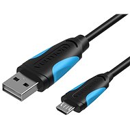 Datový kabel Vention USB2.0 -> microUSB Cable 1m Black - Datový kabel