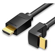 Vention HDMI 2.0 Right Angle Cable 90 Degree 1.5m Black - Video kabel