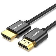 Video kabel Vention Ultra Thin HDMI 2.0 Cable 3M Black Metal Type
