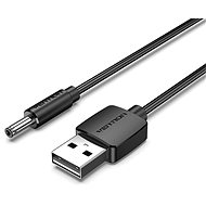 Vention USB to DC 3.5mm Charging Cable Black 1.5m - Napájecí kabel