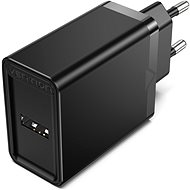 Vention 1-port USB Wall Charger (12W) Black - Nabíječka do sítě