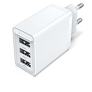 Nabíječka do sítě Vention 3-port USB Wall Charger (12W/12W/12W) White