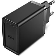 Nabíječka do sítě Vention 1-port USB-C Wall Charger (20W) Black - Nabíječka do sítě