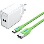 Nabíječka do sítě Vention & Alza Charging Kit (12W + USB-C Cable 1m) Collaboration Type
